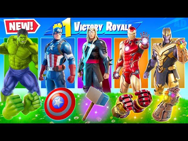 NEW *RANDOM* MARVEL Skin Challenge in Fortnite!