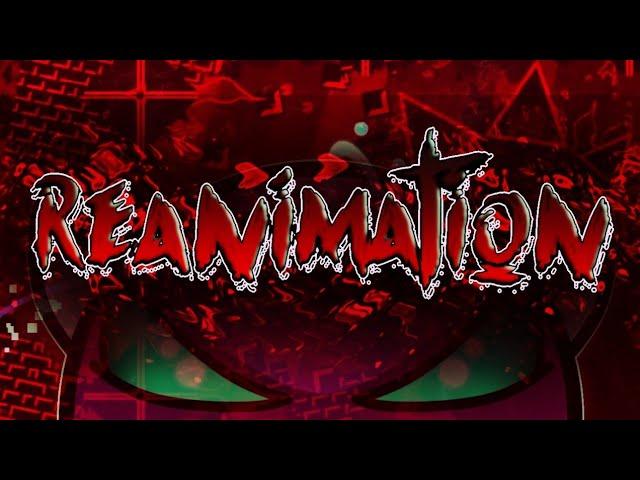 Reanimation 100% all coins (medium demon) (Geometry Dash) (rebeat)