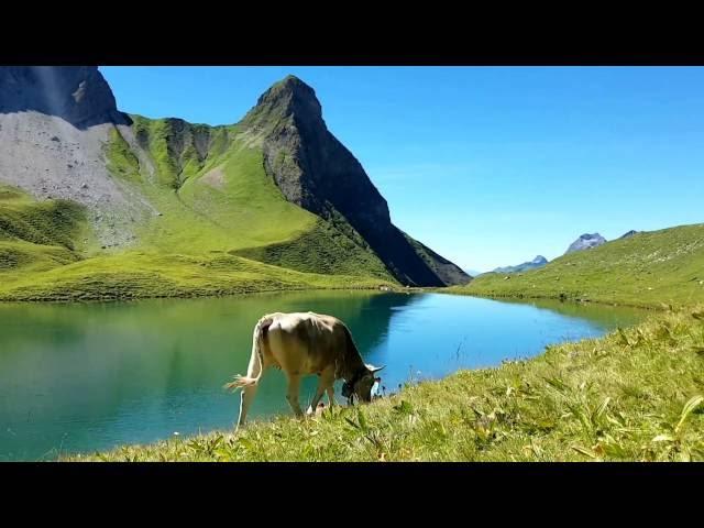 Bergtour zum Rappensee bei Oberstdorf im Allgäu