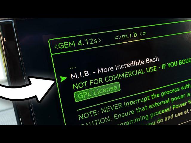 MIB2 More Incredible Bash installation - CarPlay patch MHI2 MHI2Q patch