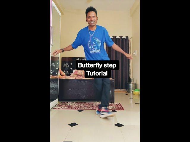 Butterfly step Tutorial #shorts #ashortaday #dance #footworktutorial