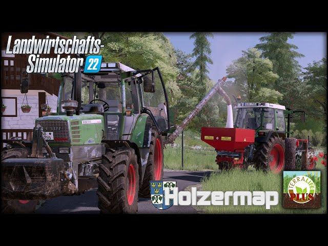 LS22 HOLZERMAP mit TerraLife+ Unterreiter Hof #026 Kalken und fettfingern