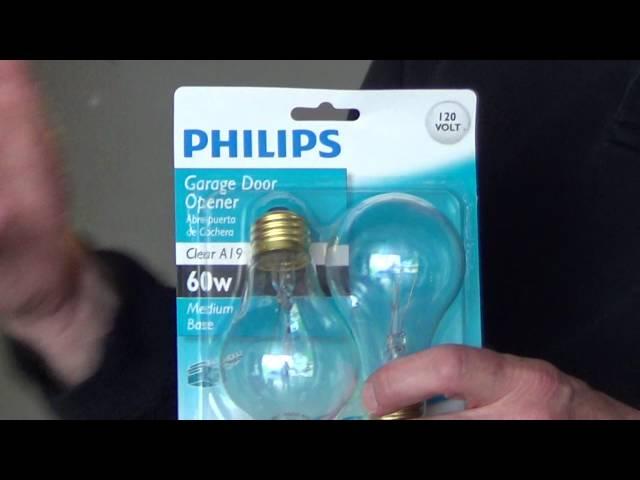 Garage Door Opener Light Bulb