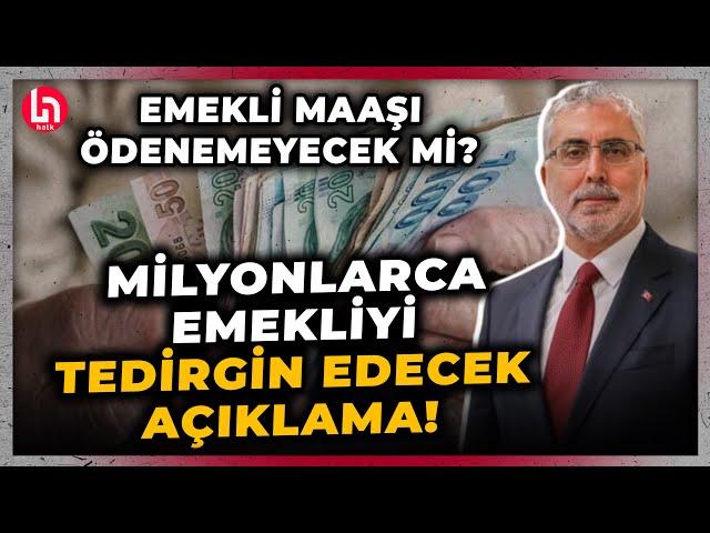 Vedat Işıkhan'dan milyonlarca emekliyi tedirgin edecek açıklama: Nasıl ödeyebiliriz telaşı içindeyiz