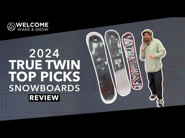 Top 3 True Twin Snowboards for 2024 | Welcome Boardstore