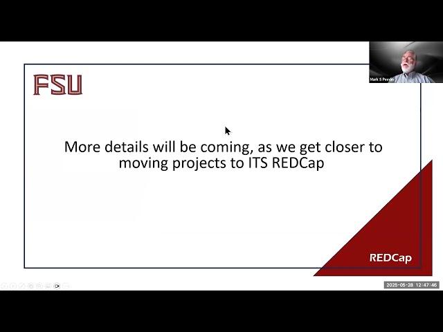REDCap Lunch and Learn 05/28/2025
