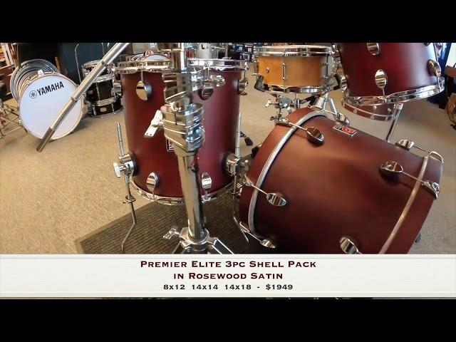 Premier Elite 3pc Shell Pack in Rosewood Satin