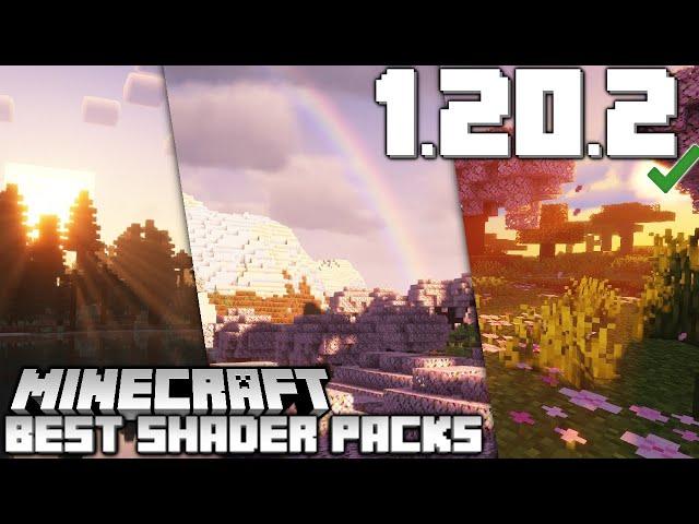 TOP 10 Best 1.20.2 Shaders for Minecraft  (How To Install Shader in 1.20.2)