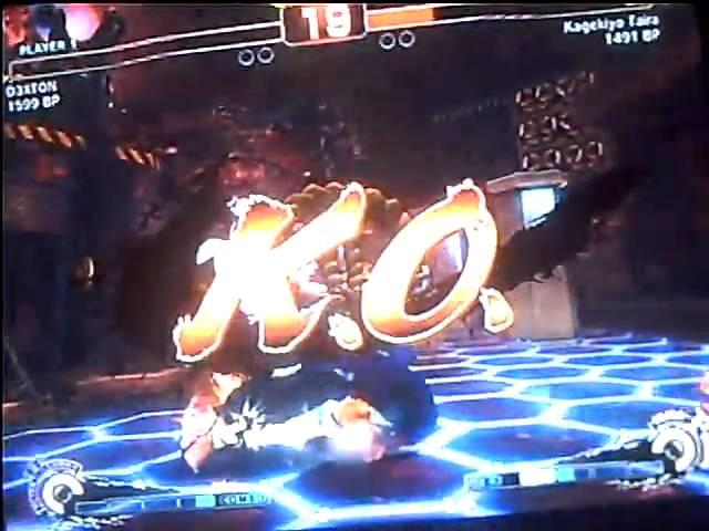 D3XTON (Juri) vs Kagekiyo Taira (Gouken)