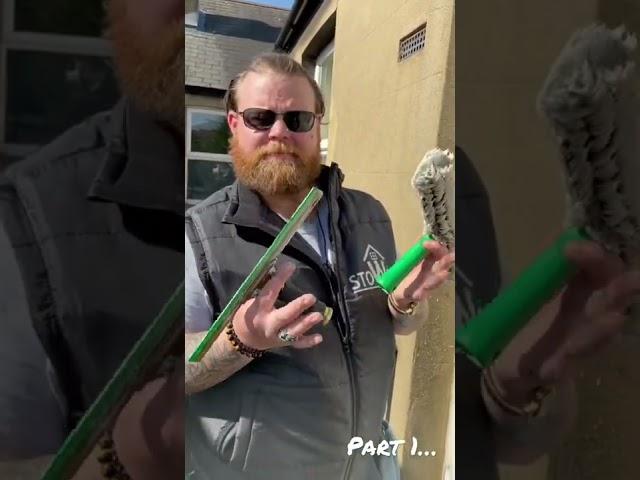 Basic Window Cleaning Technique. Part 01