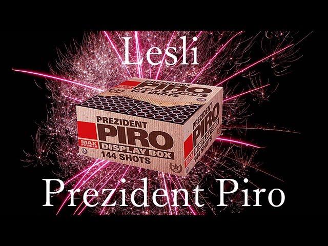 Lesli Prezident Piro 144 Schuss Feuerwerks Batterie | PrezidentPiro |