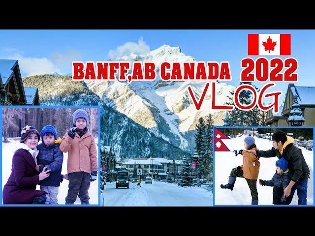 Family Vlog | Banff, Canada | Nepali Canada Vlog