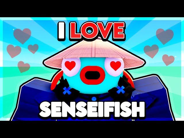 i love senseifish.