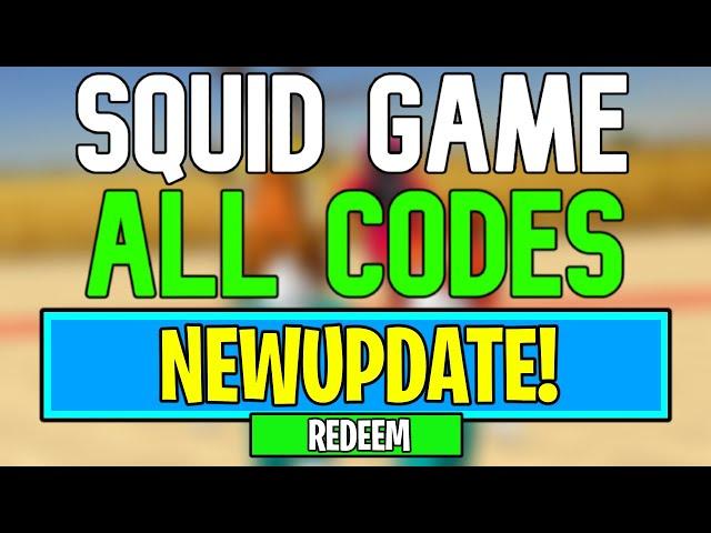 New Squid Game Codes | Roblox Squid Game Codes (July 2024)