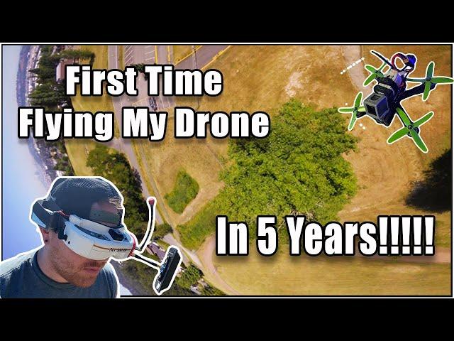 First Time Flying My Drone In 5 YEARS!!!!