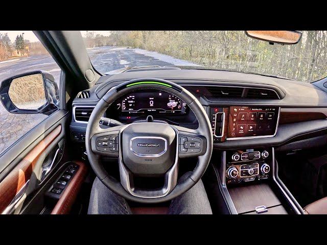 2023 GMC Yukon Denali Ultimate 6.2L V8 (w/Super Cruise) - POV Driving Impressions