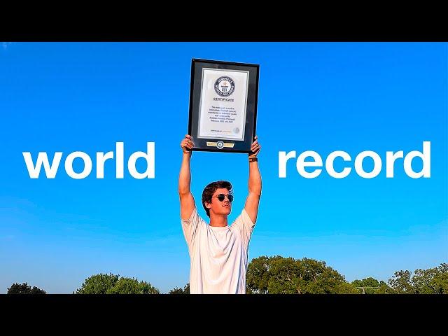 I Broke a Disc Golf World Record