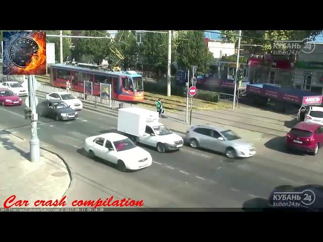 Аварии и ДТП за Август 2017 (18+) Car Crash Compilation №107