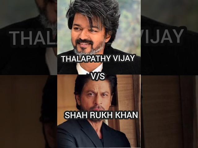 Thalapathy Vijay V/S Shah Rukh Khan Hit And Flop Movies list