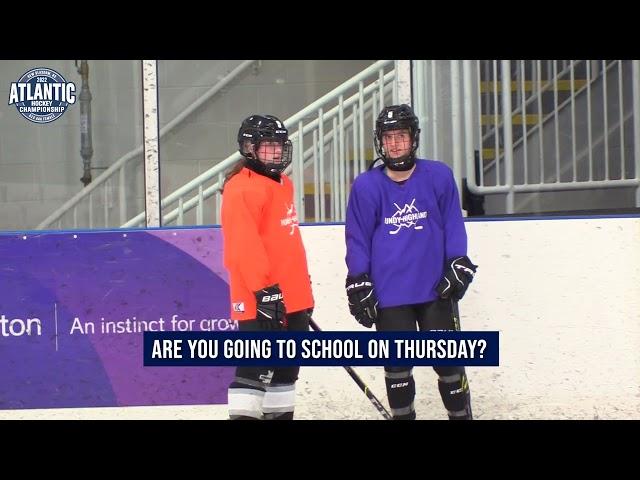 Reese Murray from The U5 AAA Fundy Highlanders Mic'd up!