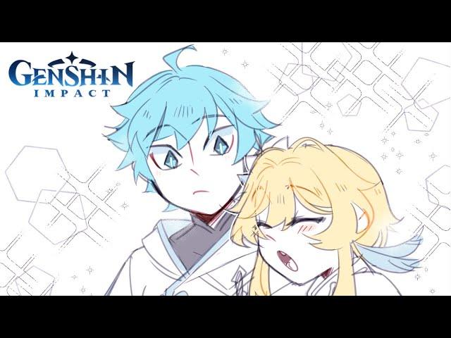 Chongyun and Lumine Hangout [Genshin Impact] | Comic Dub