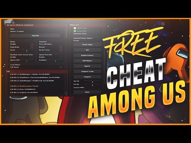FREE Among Us Cheat/Hack +Download  (OUTDATED)