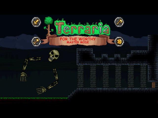 Terraria 1.4.2 Master Mode For The Worthy: Skeletron All Class Boss Guide!