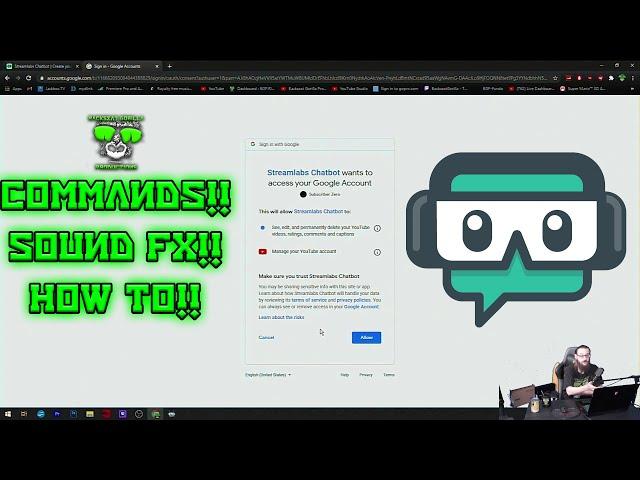 How to Use Streamlabs Chatbot Commands and Sound Effects