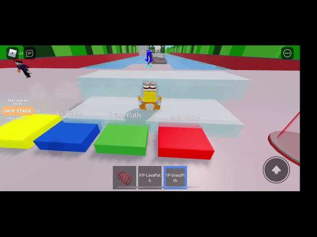 Tails plays Roblox:tails plays piggy plus escape McDonald’s parkour