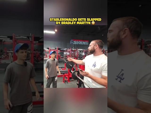 Stable Ronaldo Gets SLAPPED By Bradley Martyn! 