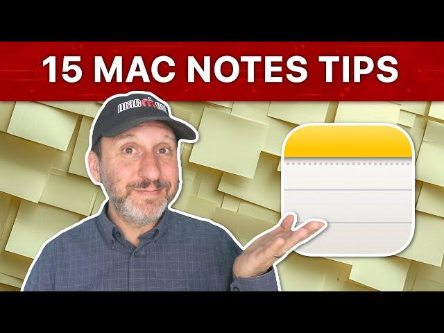 15 Mac Notes Tips