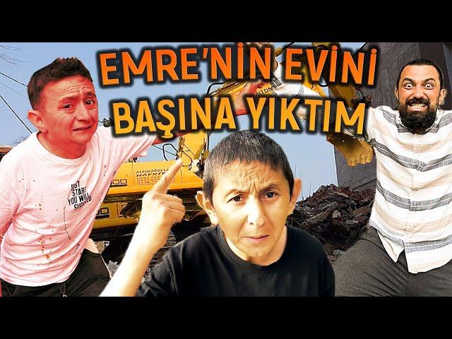 EMRE GÜL'ÜN EVİNİ BAŞINA YIKTIM ÇILDIRDI!!! @emregull