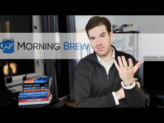 Saying goodbye to the Morning Brew.