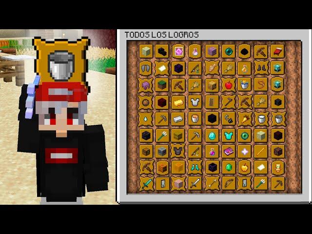 I COMPLETED ALL ADVANCEMENTS of MINECRAFT in ONE VIDEO | 100% Minecraft