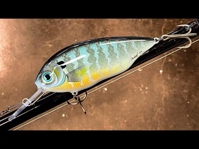 Making Charismatic Wooden Lure Bodies with Masking Fluid Paint Schemes