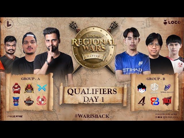 [Thai] LIDOMA REGIONAL WARS | QUALIFIERS DAY 1 FT. MAFIAS  , NGX  , TSG  , AAA  , PVS 