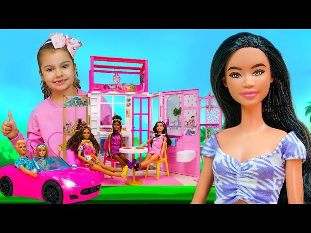 Новий будинок для Барбі - Відео для дітей про ігри в ляльки Barbie від Arina Sun UA