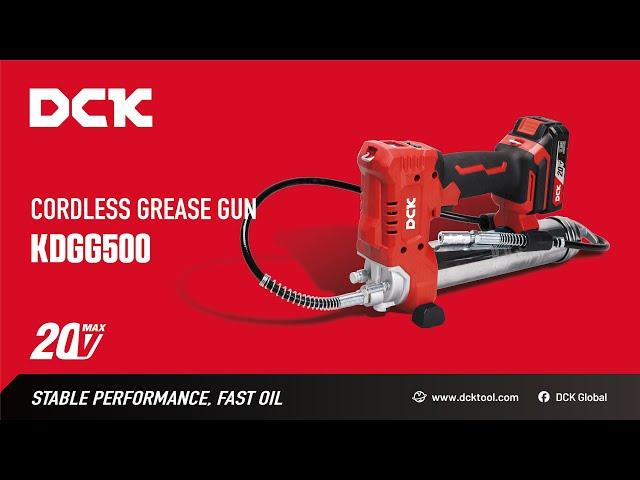 DCK cordless brushless grease gun KDGG500