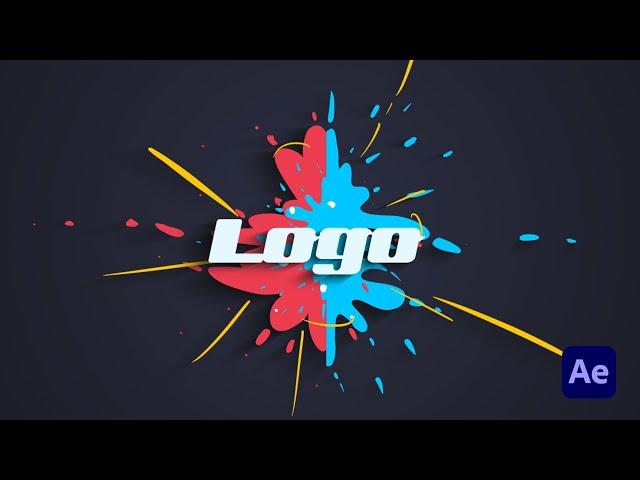 Liquid Splash Logo Reveal / After Effects Project