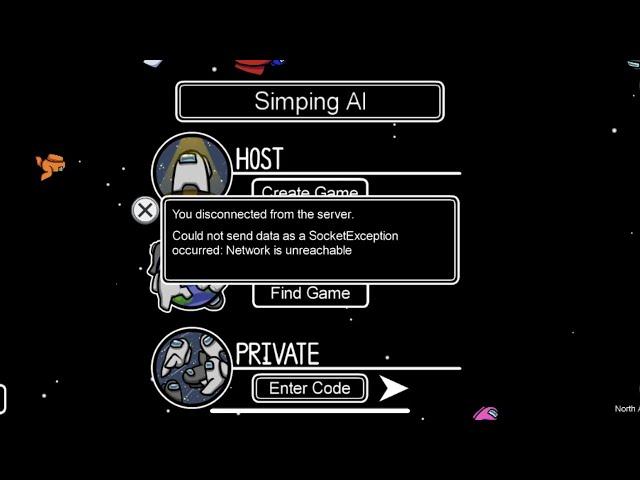FIX Among Us "Disconnected From Server" Problem! (Very Easy)