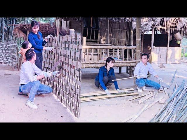 Bamboo Fence Design. Single Mother's Efforts with the Help of a Kind Man_ Ly Thanh Thuy