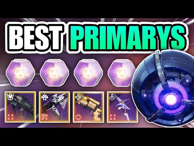 Top 10 BEST Legendary Primary Weapons For PvE | Destiny 2 - Episode: Revenant