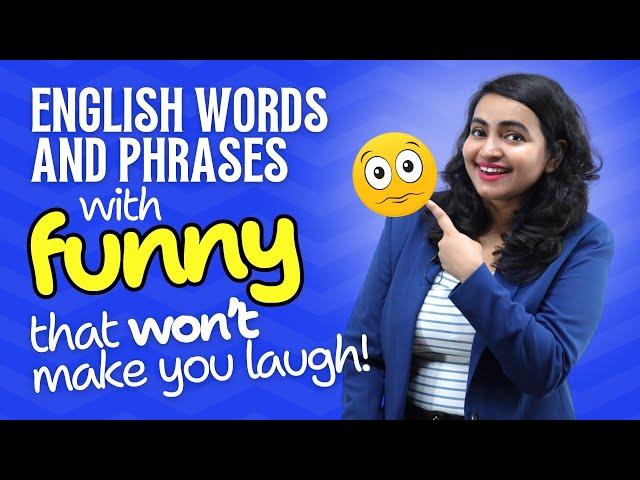 English Words  & Phrases with 'Funny' That Aren’t Funny  – Level Up Your English! #letstalkenglish