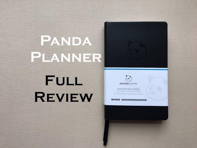 Panda Planner Daily- A Review & Thoughts