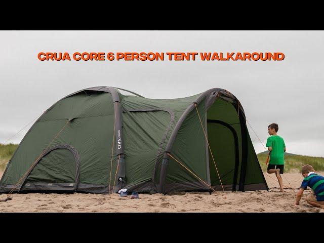 Crua Core Airframe Family or 6-Person Tent Walkaround | Crua™