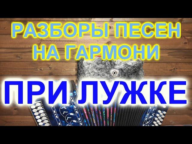 РАЗБОРЫ ПОД ГАРМОНЬ! ПРИ ЛУЖКЕ!