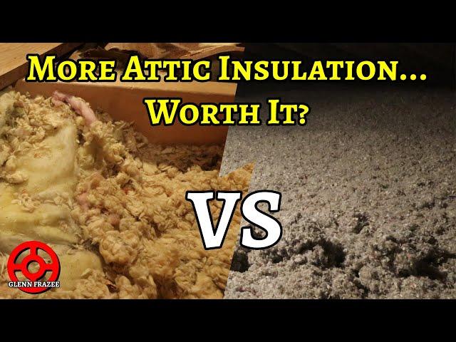 Is Adding Attic Insulation Really Worth It? | Results from a Real House