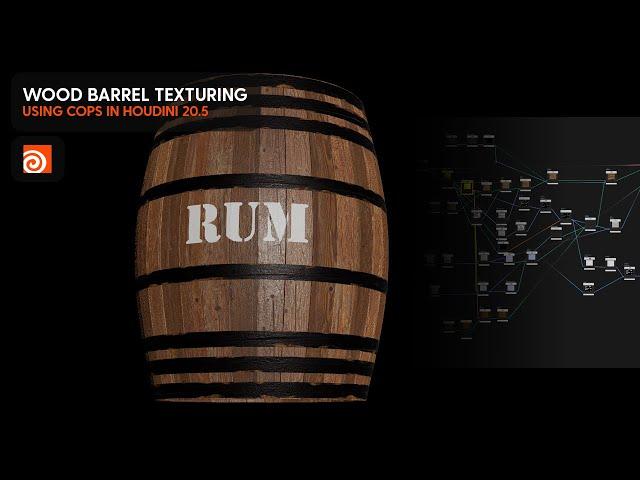 Wood Barrel Texturing in COPS