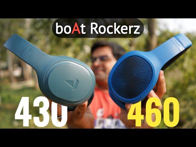 boAt Rockerz 430 VS 460 - Which boAt Headphone Should You Buy 