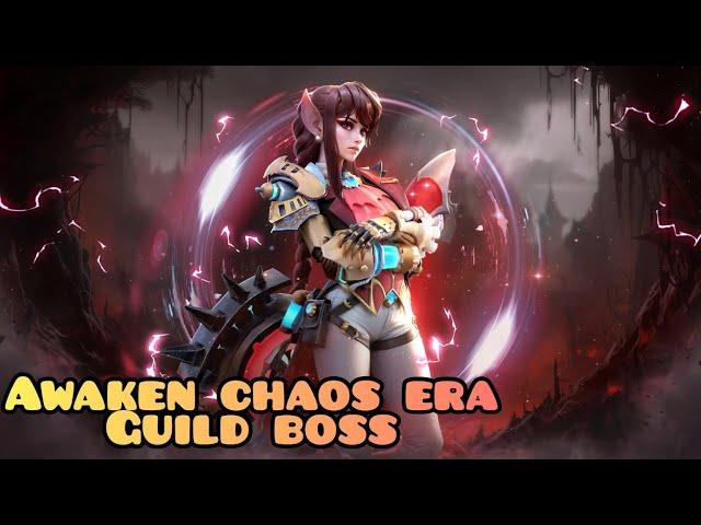 Awaken chaos era - Gameplay Maeve guild boss (Гильд босс)